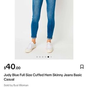 Judy Blue Skinny Jeans - Blue